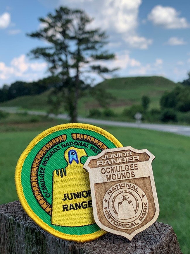 junior ranger badge and patch