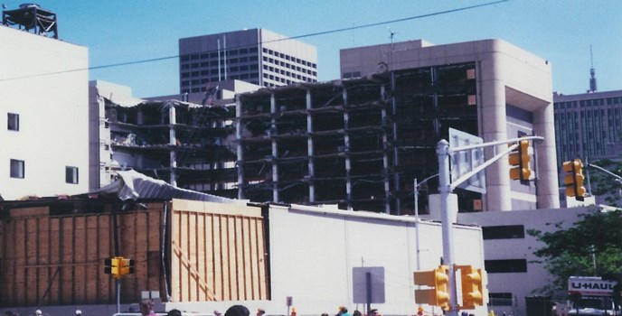 Damaged Alfred P. Murrah Federal Building