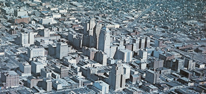 Downtown Oklahoma City c.1950's