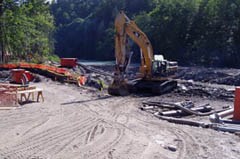 Construction of the EWTP