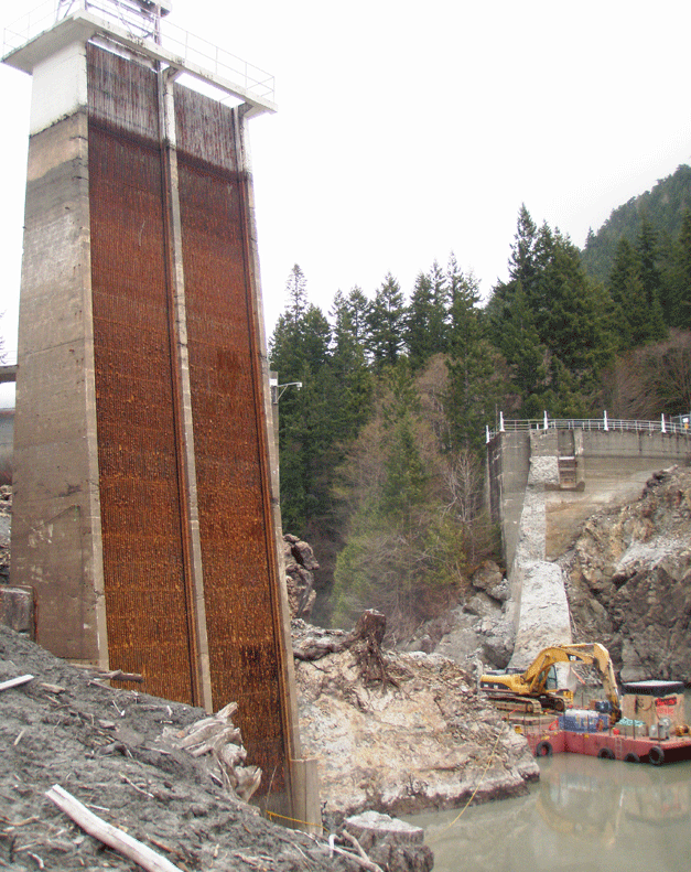 Intake Tower at the Glines Dam