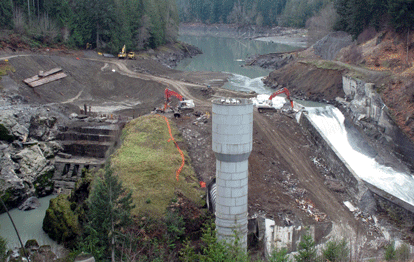 elwha dam december 2011