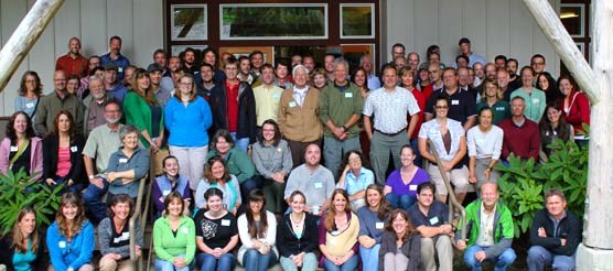 scientists at the Elwha River Science Symposium