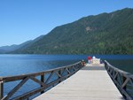 lake crescent dock