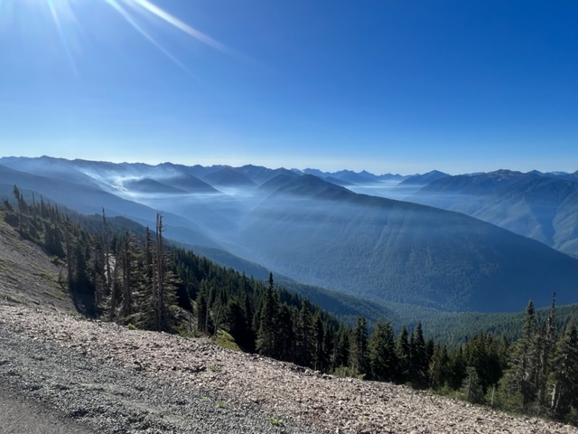 Smoke Inversion at HR Thin layers of smoke can be seen in the valleys.
