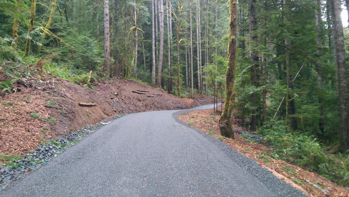 The Spruce Railroad Trail has been improved for walkers, cyclists, horse riders and wheelchair accessibility.