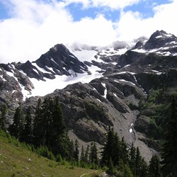 Mt. Christie from Martins Park