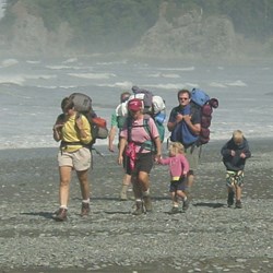 Backpackers on the Coast Backpackers on the Coast