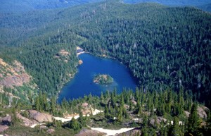 Lake Angeles from Klahhane Ridge