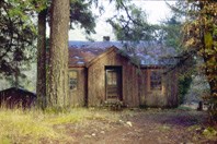 CCC cabin near Grayback campground.