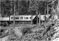 Chalet (Visitor Center) in July 1927. Chalet (Visitor Center) in July 1927.