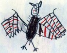 Bats eat bugs, they don't eat people.Bats eat bugs, they don't fly in your hair. Bats eat bugs, they don't eat people.Bats eat bugs, they don't fly in your hair.
