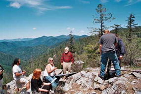 Film crew finishes film at Oregon Caves