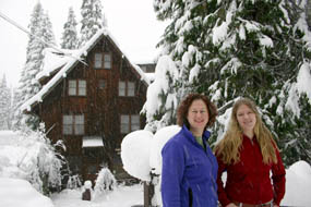 Hester and Rosemary Mallonée, our valued volunteers.