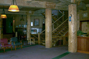 The lobby of the Chateau. The lobby of the Chateau.