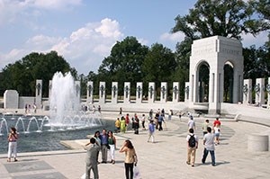 World War II Memorial - Visitation