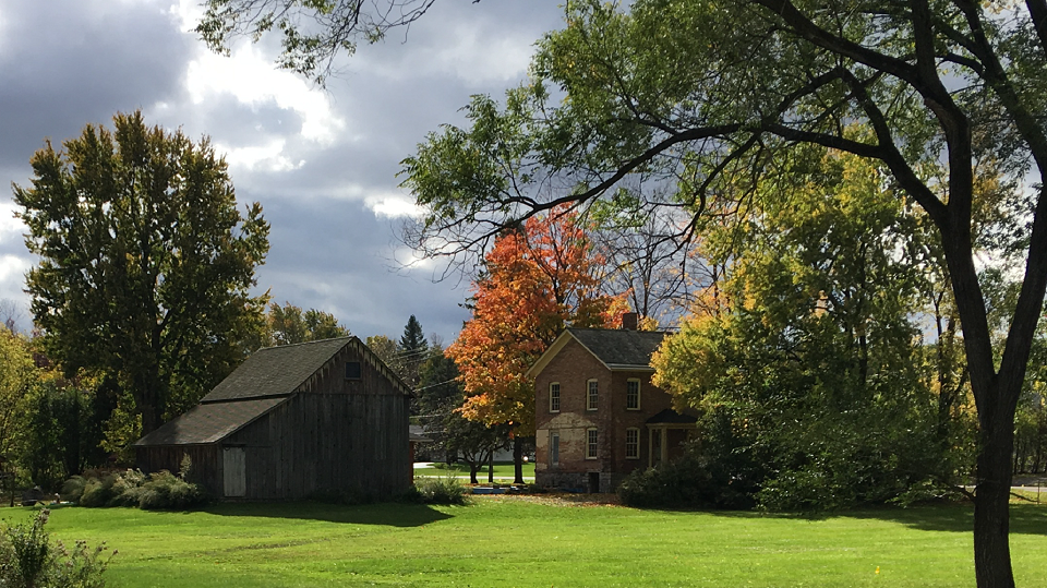 House and barn at Harriet Tubman National Historical Park