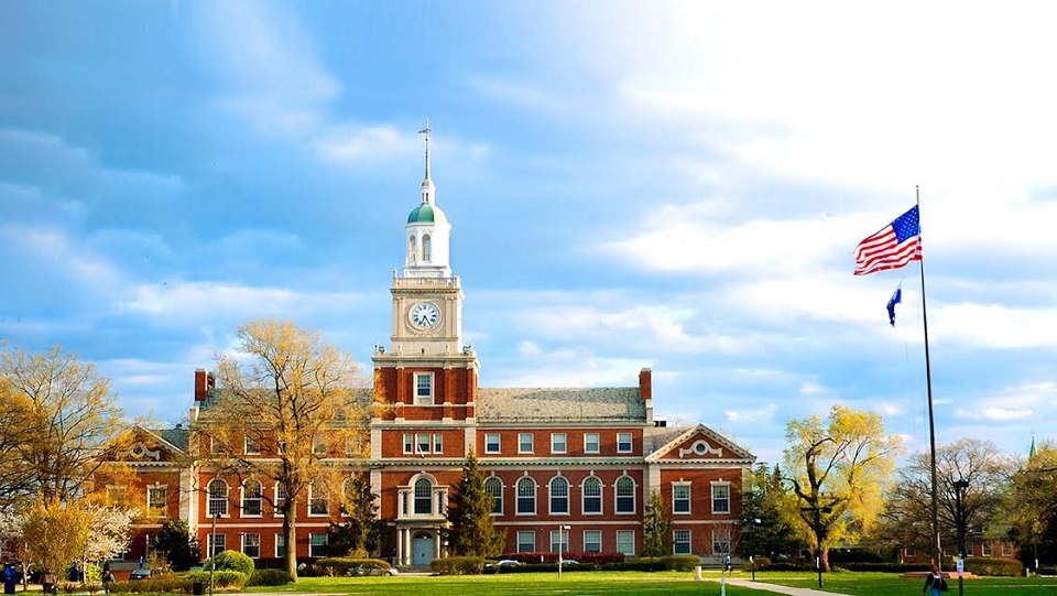 Image of the Founders Library at Howard University