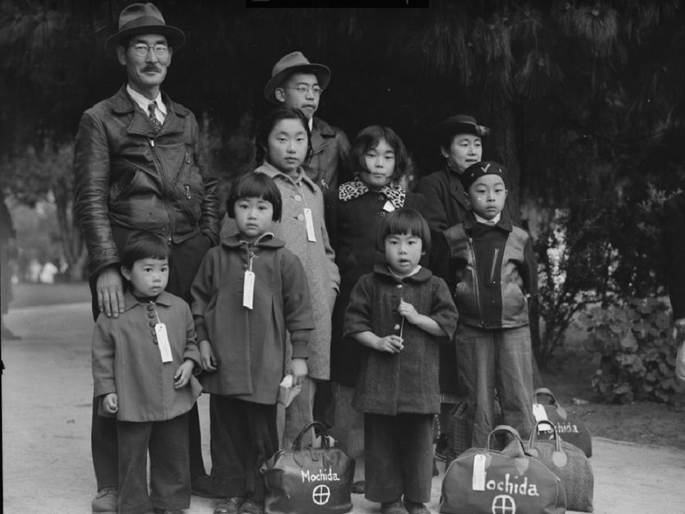 Japanese American Family during World War II