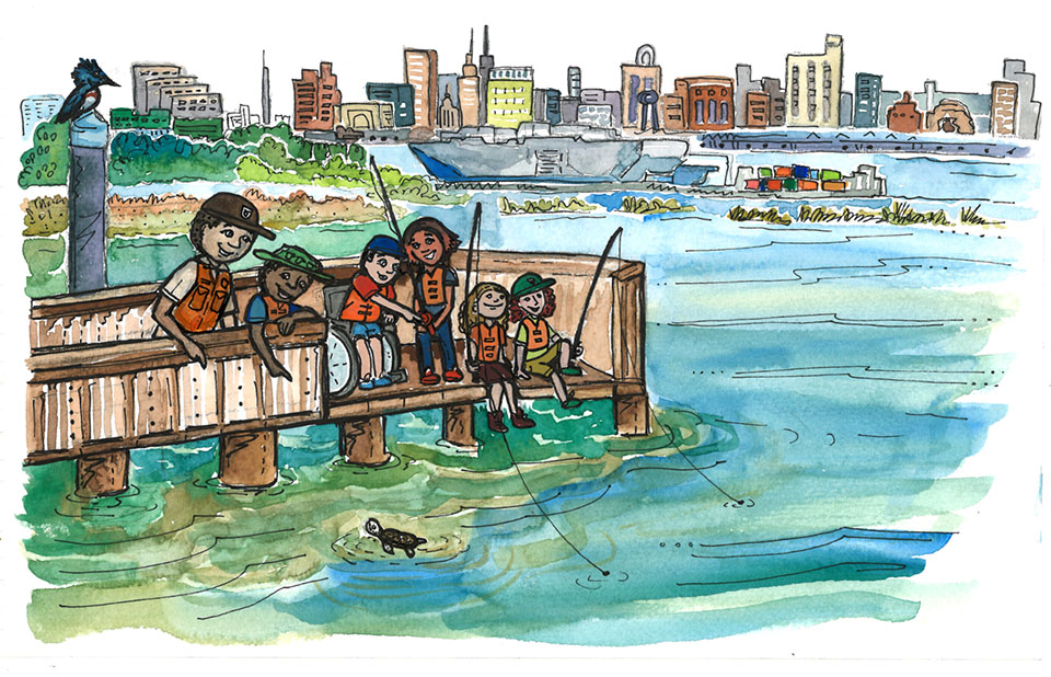 New Junior Ranger Activity Book Encourages Kids to Go Fish