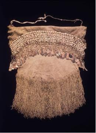 Wiyot Girl's Brush Dance Skirt, 19th century. Formerly in the collection of the Brooklyn Museum.