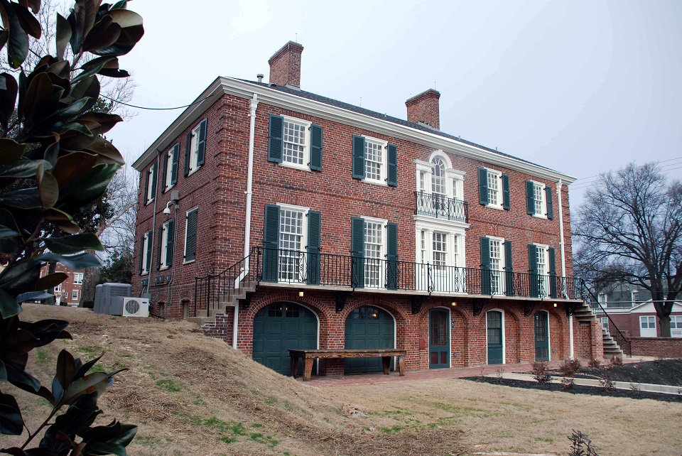 NPS LeMoyne-Owen College Sweeney Hall HBCU Two-story brick building