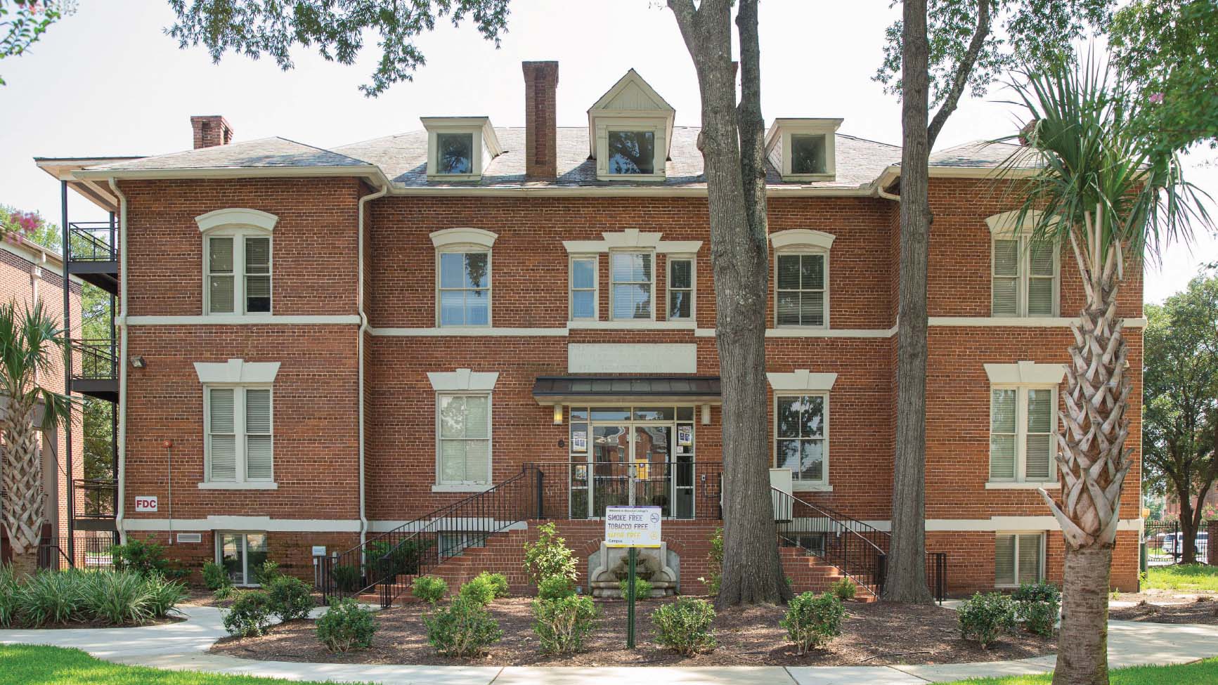 Pratt Hall-AJ Shooter Historic two-story brick building