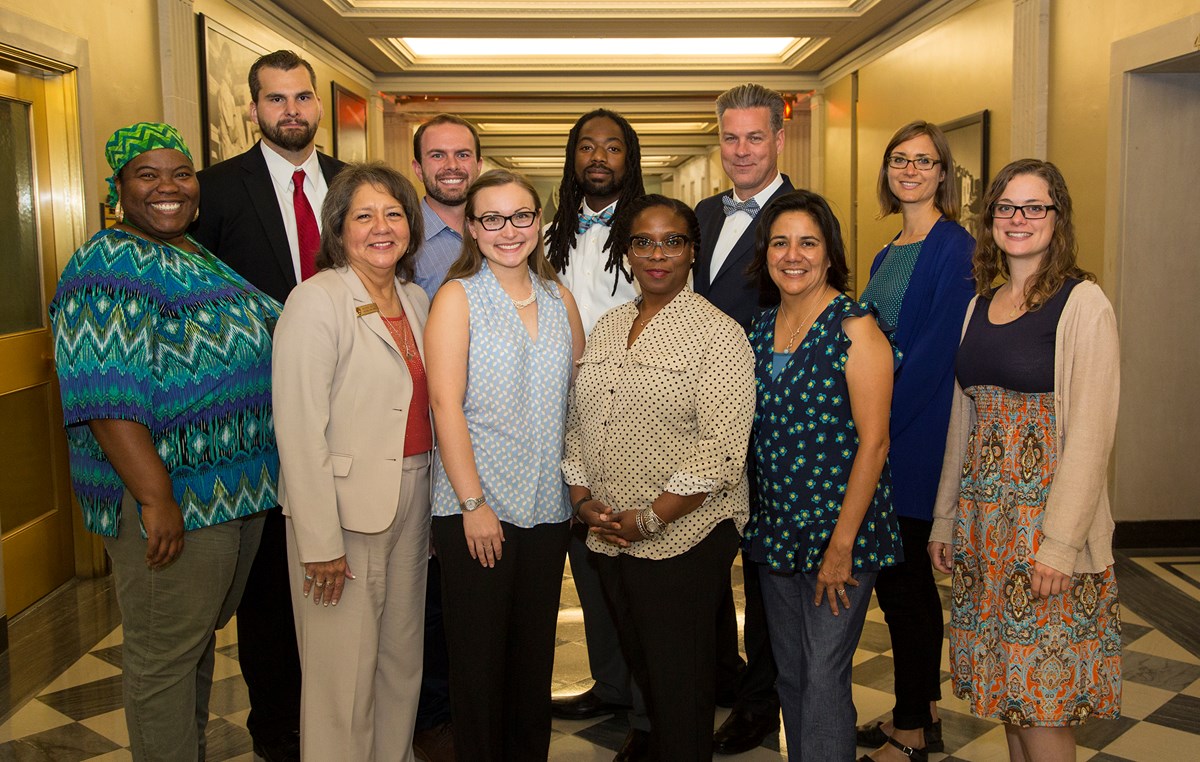 Employee Resource Group Leaders. Photo Credit: NPS Group of ERG Leaders in Washington DC. 2016.