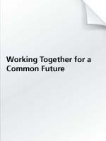 Working Together for a Common Future cover