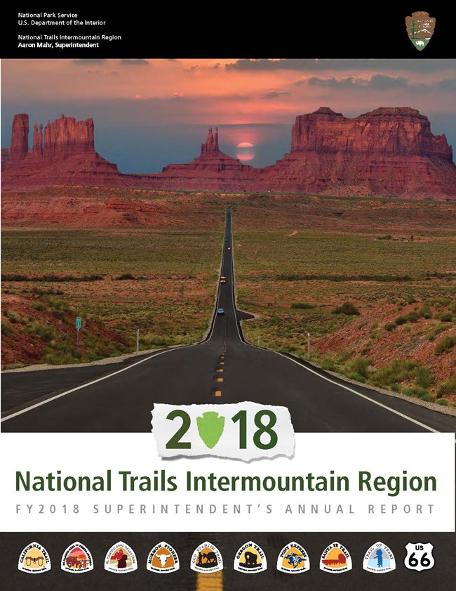 The cover the 2018 Superintendent's Report.