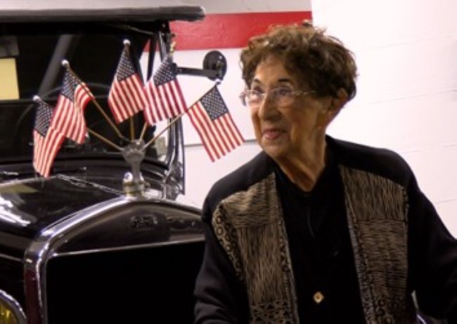 Historic image of a woman.
