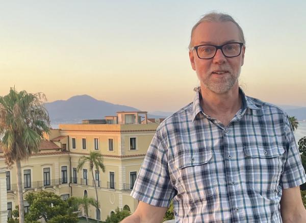 Pat Campbell Patrick Campbell with an Italian sunset.