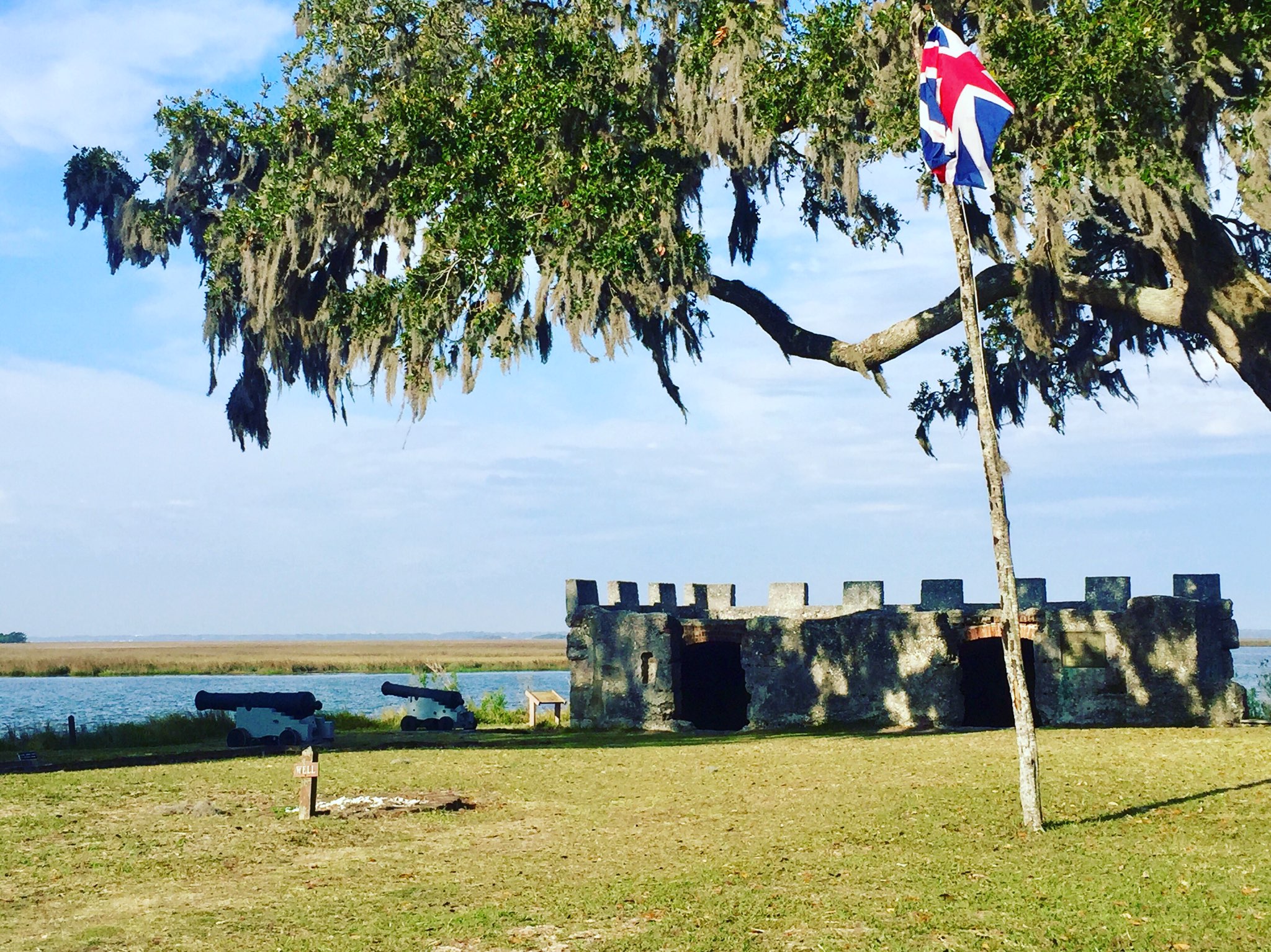 Remains of British Fort at FOFR