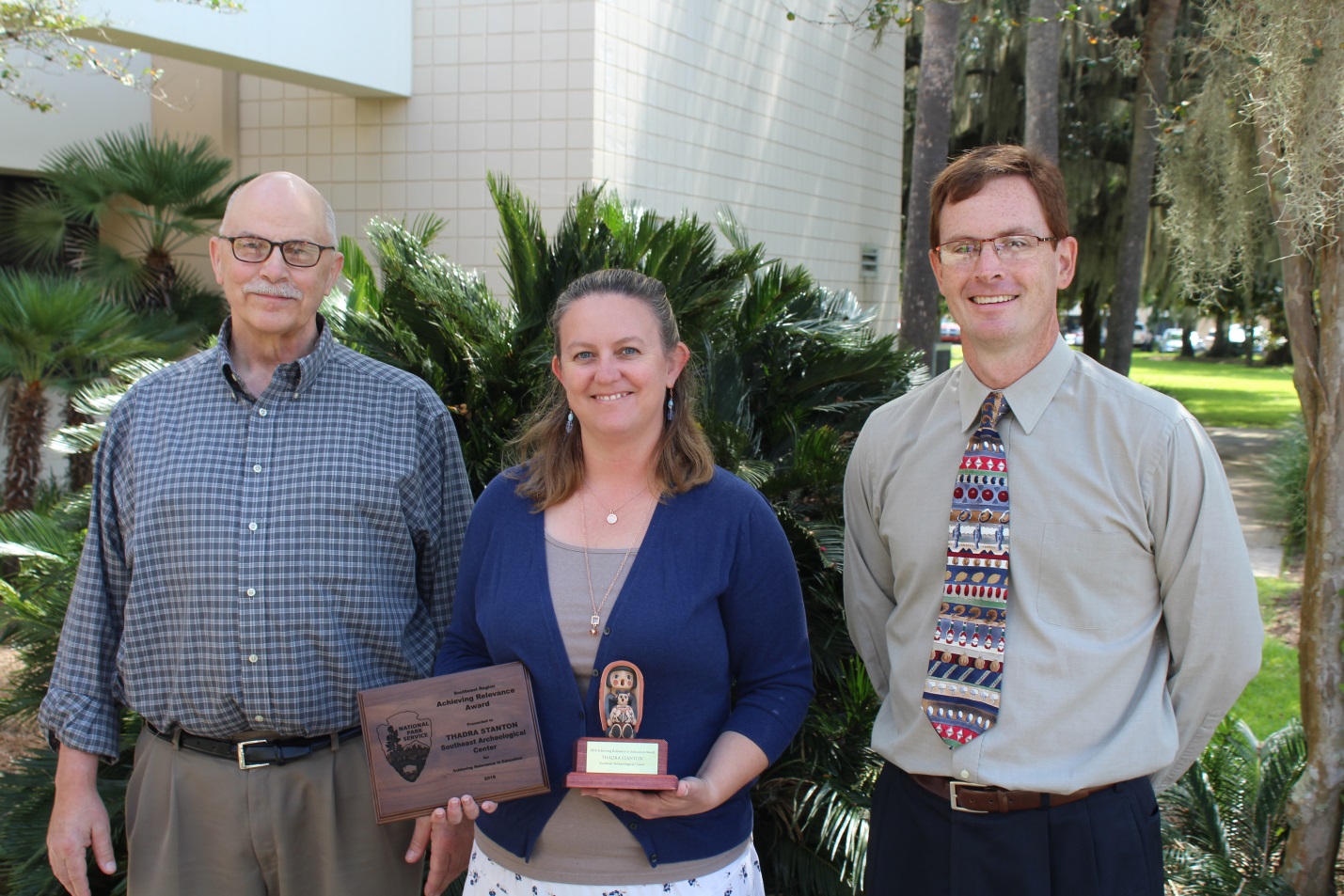 SEAC’s Thadra Stanton wins the National Achieving Relevance in Education (ARE) award.