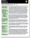 Download Factsheet Bicycle and Pedestrian Trails Download Factsheet Bicycle and Pedestrian Trails