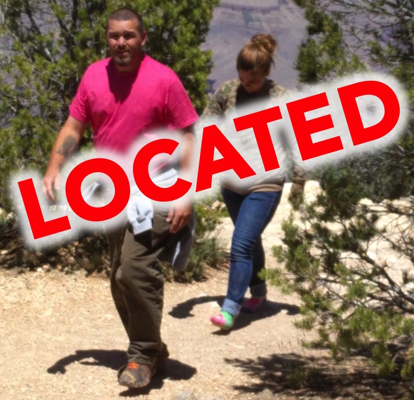 Update: persons of interest located for recent vandalism incident at Grand Canyon National Park. NPS image by the Investigative Services Branch