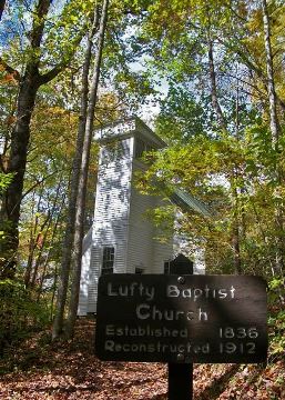 ISB and FBI special agents are investigating a homicide that occurred in the Smokemont (Oconaluftee) Baptist Church within Great Smoky Mountains National Park. NPS photo.