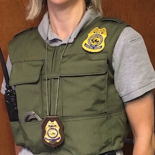 A Special Agent with the National Park Service Investigative Services Branch A Special Agent with the National Park Service Investigative Services Branch