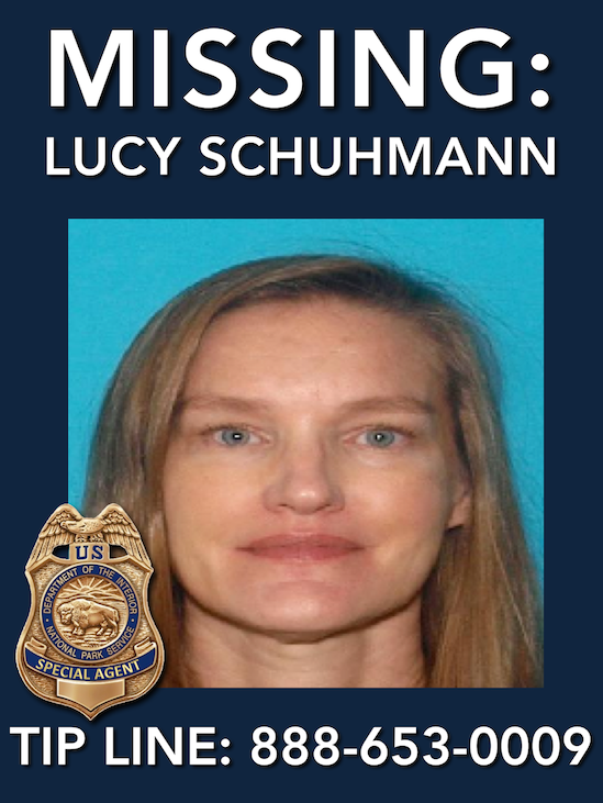 Lucy Schuhmann was reported missing in Virgin Islands National Park on September 19, 2019.