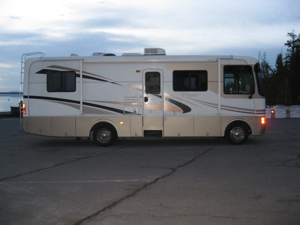 Daphne Watkins was found to be trafficking nearly 290 pounds of marijuana through Yellowstone National Park in her Monaco RV. NPS photo by the Investigative Services Branch.