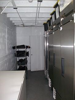 Freezer room Freezer room