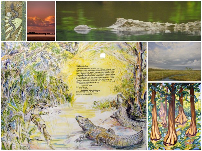 Fine arts collection on exhibit at Big Cypress National Preserve Fine arts collection on exhibit at Big Cypress National Preserve