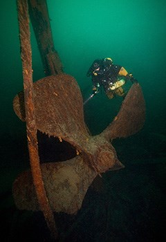 Chisholm prop, Isle Royale National Park