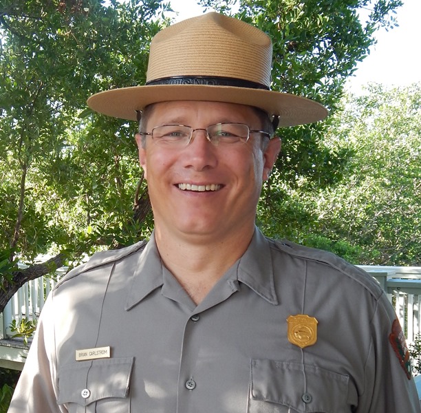 Professional photo of Carlstrom in ranger uniform