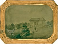 Tintype of Arlington House Tintype of Arlington House