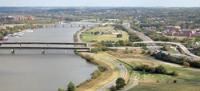 Aerial view of Anacostia Park Aerial view of Anacostia Park