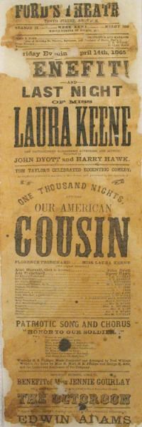 Our American Cousin Our American Cousin