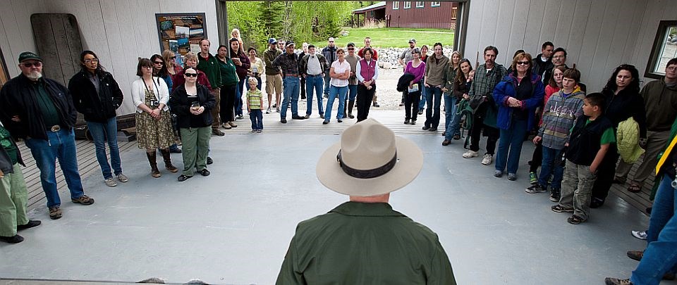 Lake Clark National Park Ranger Meeting with the Community.