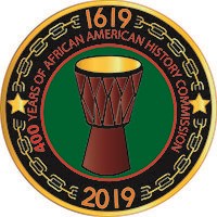 400 Years of African-American History Commission logo 400 Years of African-American History Commission logo