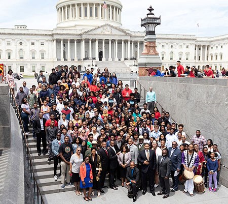 Participants in the Let’s Talk About Our Dream: A 400 Year Journey of Trials, Triumphs, and Trailblazing at the U.S. Capitol on June 12, 2019 Participants in the Let’s Talk About Our Dream: A 400 Year Journey of Trials, Triumphs, and Trailblazing at the U.S. Capitol